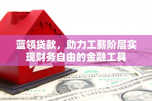 进贤蓝领贷款，助力工薪阶层实现财务自由的金融工具