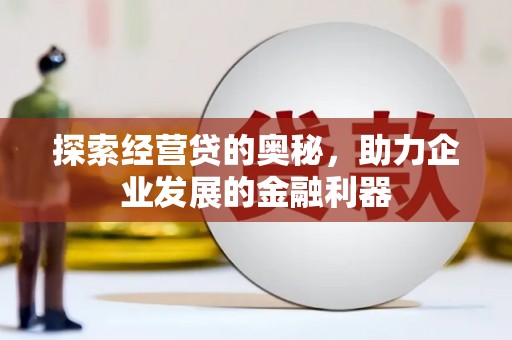 安康探索经营贷的奥秘，助力企业发展的金融利器
