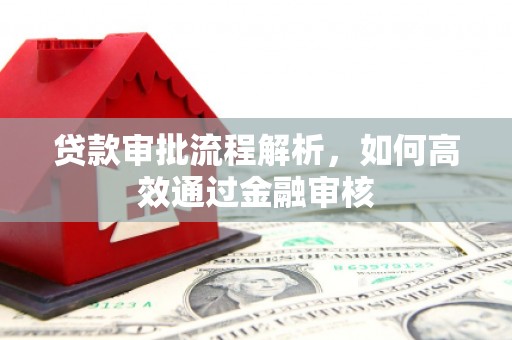 灵石贷款审批流程解析，如何高效通过金融审核