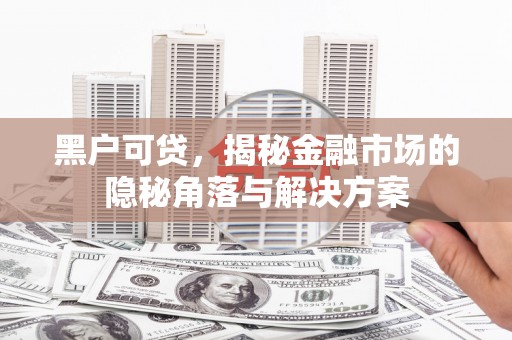 鹤岗黑户可贷，揭秘金融市场的隐秘角落与解决方案