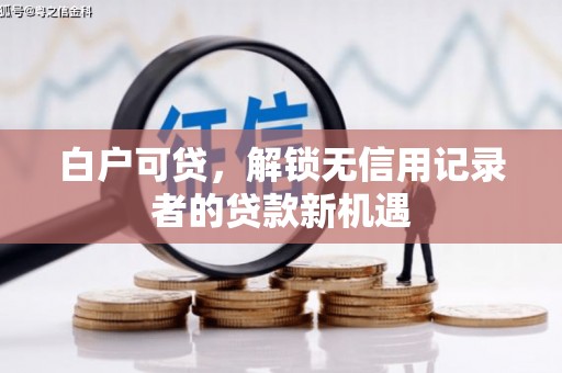 北仑白户可贷，解锁无信用记录者的贷款新机遇