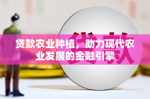 坊子贷款农业种植，助力现代农业发展的金融引擎