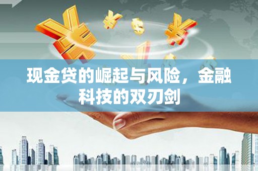 崆峒现金贷的崛起与风险，金融科技的双刃剑