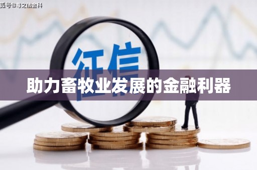 正宁助力畜牧业发展的金融利器